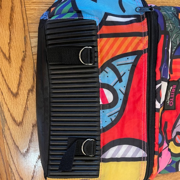 Romero Britto Pop Art Drawstring Backpack & Insulated Cooler Bag ?✨ main image 6